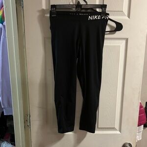 Nike Black Capris for Women